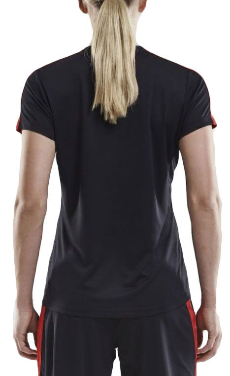 Тениска Craft Contrast Jersey Short Sleeve Sports T-Shirt Черно | 1905567-9471, 1