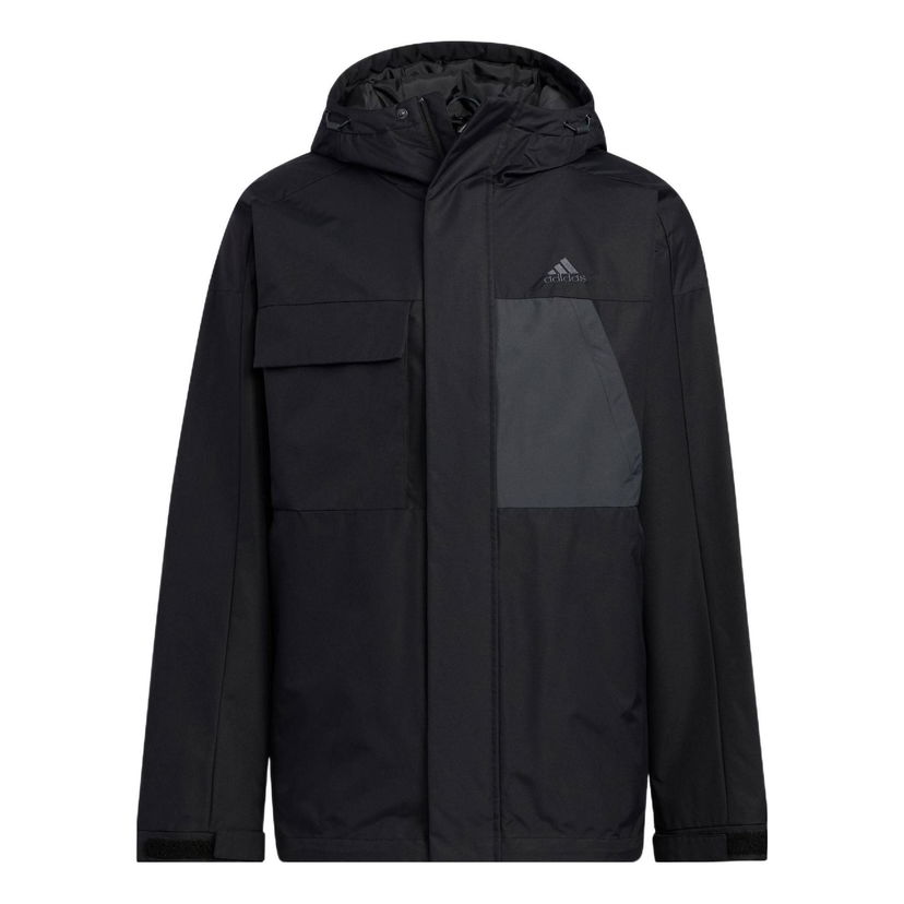 Парка adidas Originals Hooded Parka Черно | HN2135
