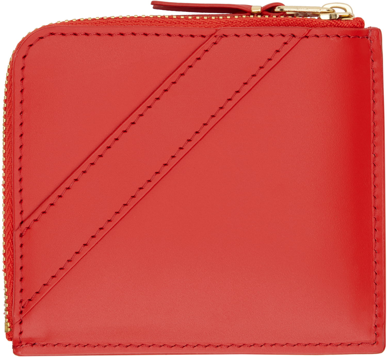 Портфейл Comme des Garçons COMME des GARÇONS Big Bow Zip Wallet Червено | SA3100BB, 1