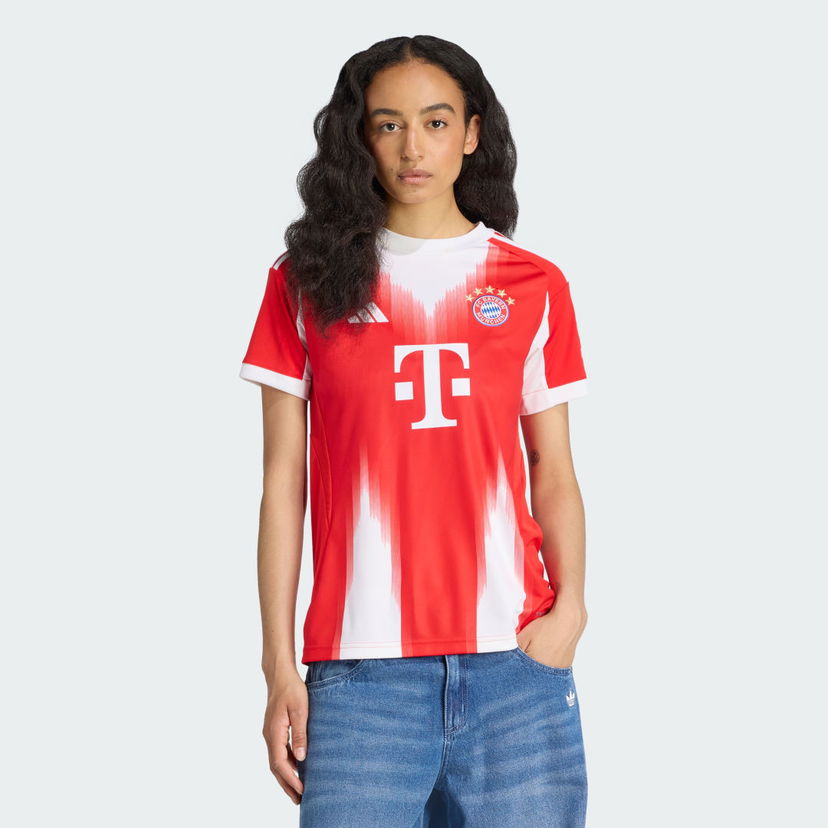 Фланелка adidas Performance FC Bayern Home Jersey 25/26 Червено | JN8514