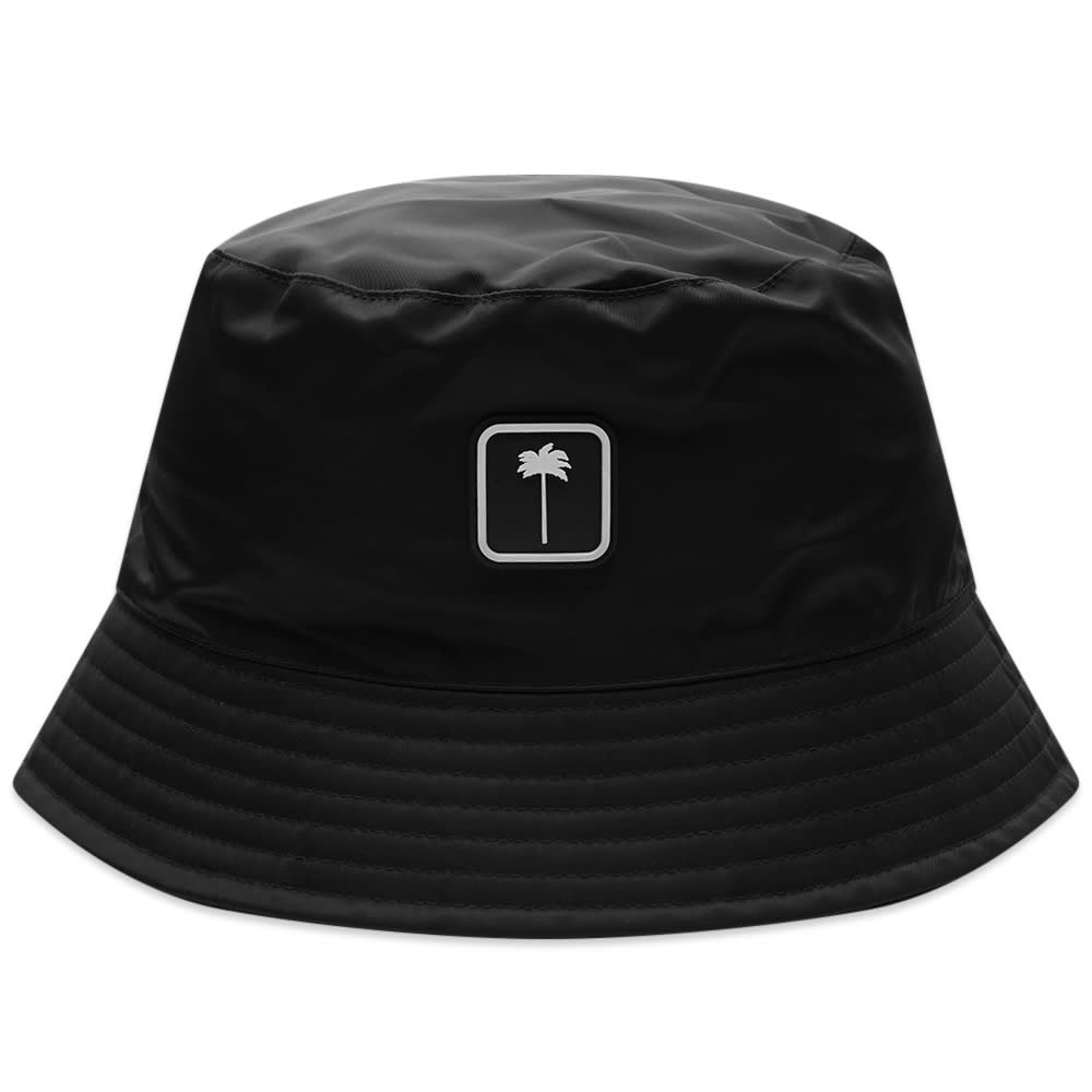 Шапка Palm Angels PxP Bucket Hat Черно | PMLA026S23FAB0011001, 0