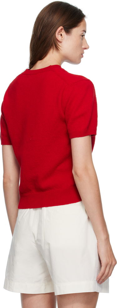 Тениска &Daughter &Daughter Wicklow Short Sleeve T-Shirt Червено | HKN03885, 2
