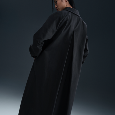 Дъждобран Nike Nike Sportswear Collection Loose Fit Twill Trench Coat Черно | HF9412-010, 1