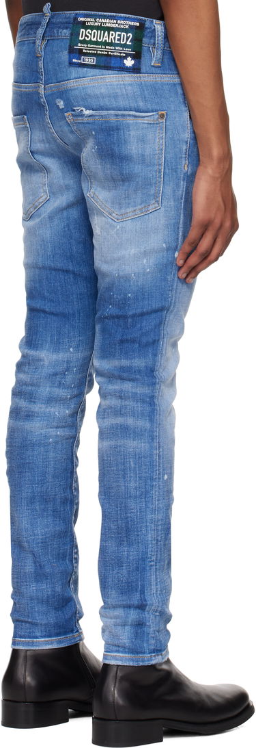 Дънки DSQUARED2 Dsquared2 Skater Jeans Синьо | S74LB1675_S30872, 2
