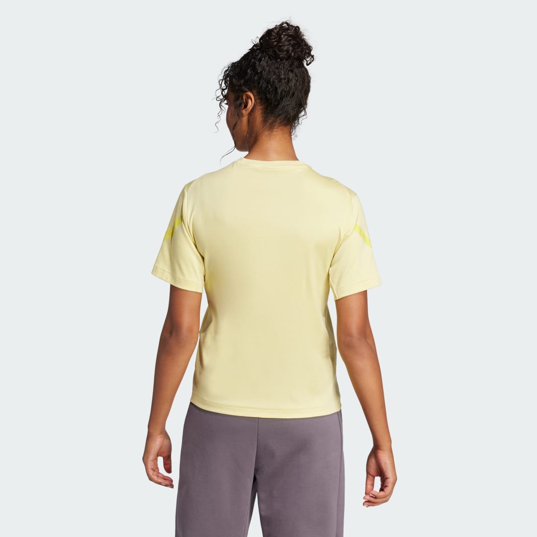 Тениска adidas Performance Training T-Shirt Жълто | JC5400, 1