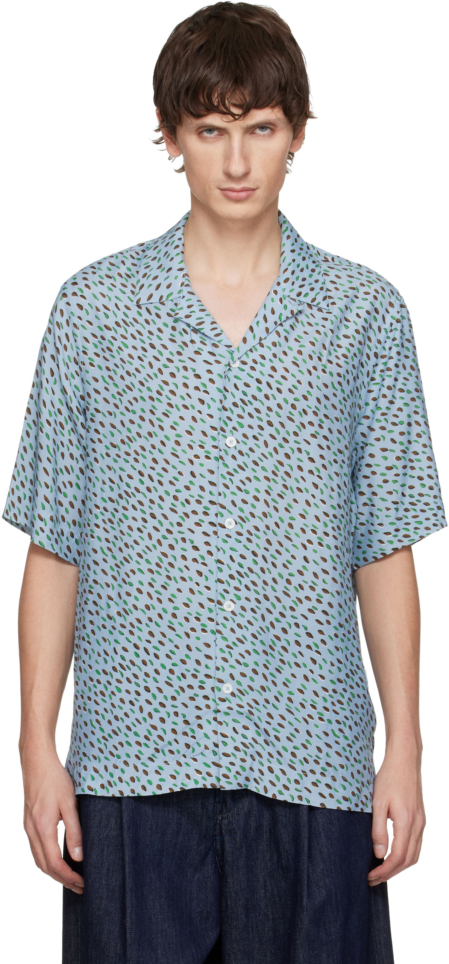 Риза Paul Smith 'Screen Dance' Print Short-Sleeve Shirt Многоцветен | M1R-905U-T02722-41, 0