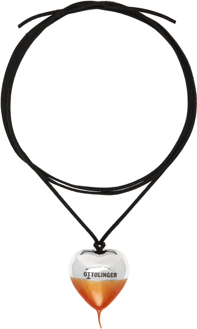 Ottolinger Knotted Heart Pendant Necklace