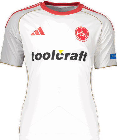 Фланелка adidas Originals 1. FC Nürnberg Away Jersey 2025/26 Бяло | 6fcnjd7378, 0
