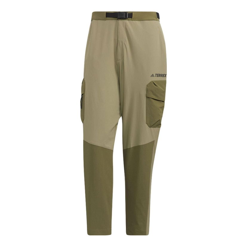 Карго панталони adidas Performance Terrex Voyager Woven 7/8 Pants Зелено | HN2054