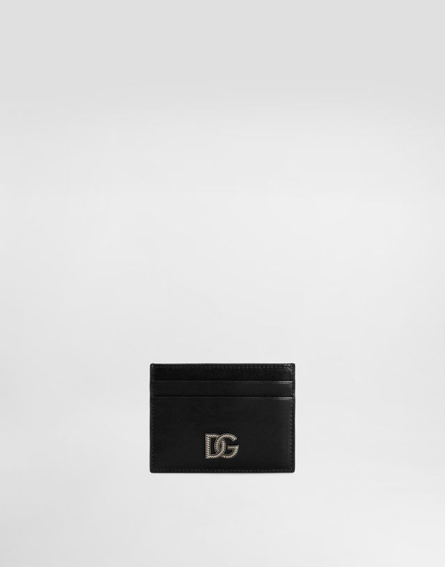 Tempesta Calfskin Card Holder with DG Logo