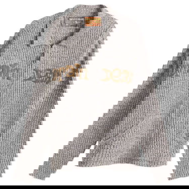 Пуловер Brain Dead Brain Dead Rib Knit Cardigan, Size Large Сиво | BDS25012O043-BRN, 0
