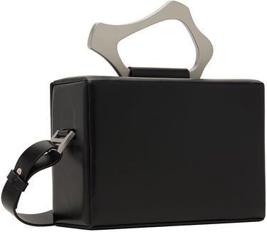 Дамска чанта HELIOT EMIL Solely Box Bag with Metallic Handle Черно | HE_15_41_L03_BLK01, 2