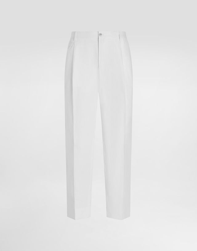 Dolce & Gabbana Linen Trousers 58