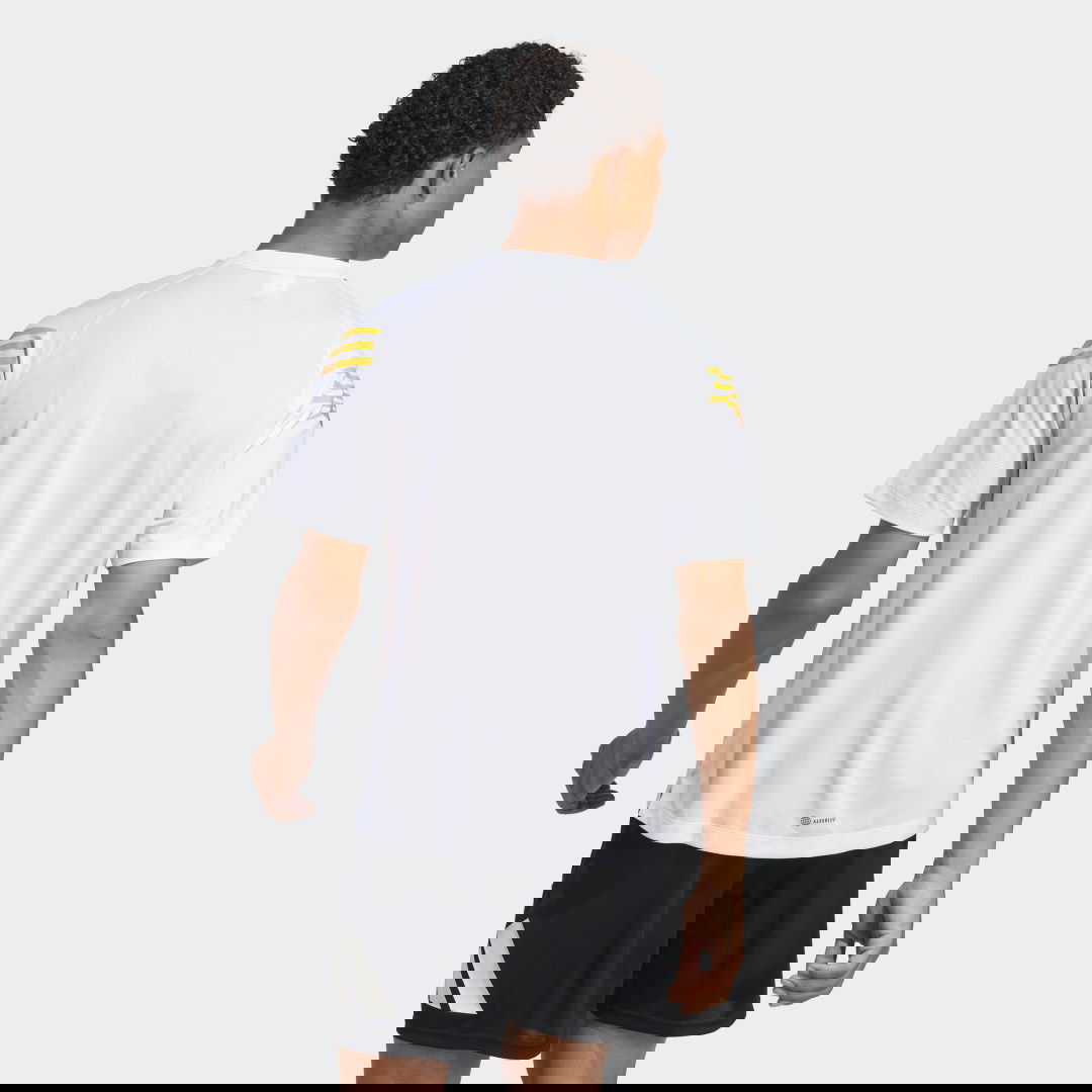 Тениска adidas Performance Train Icons 3-Stripes Training Бяло | IC5496, 1