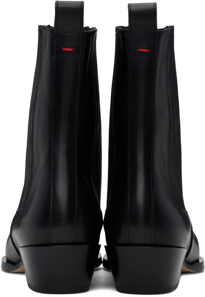 Облекло Aeyde Aeyde Belinda Cowboy Chelsea Boots Черно | A11-AB-VICS40BL-0121-800-001, 1