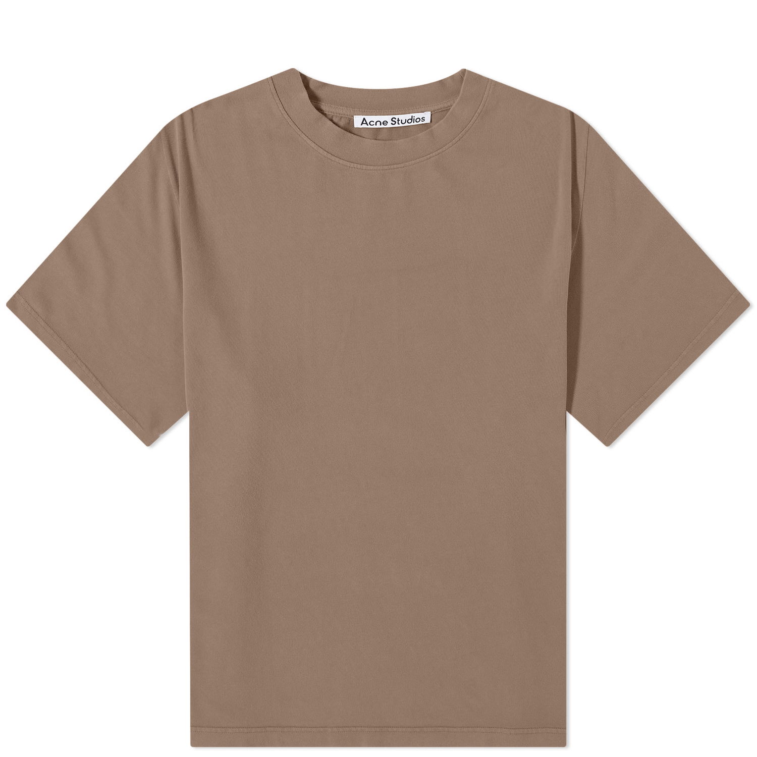 Тениска Acne Studios Extorr Vintage T-Shirt Кафяво | CL0218-ADM, 0