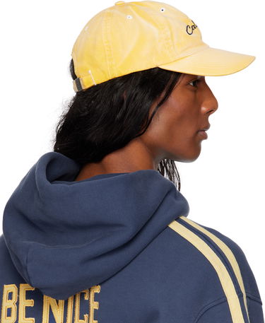 Шапка с козирка ERL ERL 'California' Embroidered Baseball Cap Жълто | ERL10K001, 2
