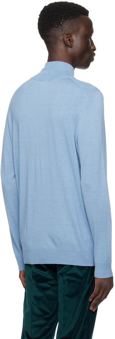 Пуловер Paul Smith Paul Smith Zip Cardigan Синьо | M1R-774T-L02094-41, 2
