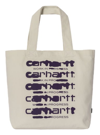 Голяма пазарска чанта Carhartt WIP Canvas Graphic Tote Bag Бежово | I032928_21Y_XX