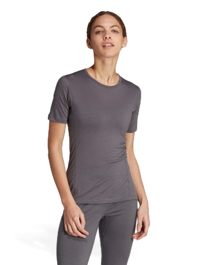 Тениска adidas Originals Xperior Merino 150 Baselayer Tee Сиво | HZ8550