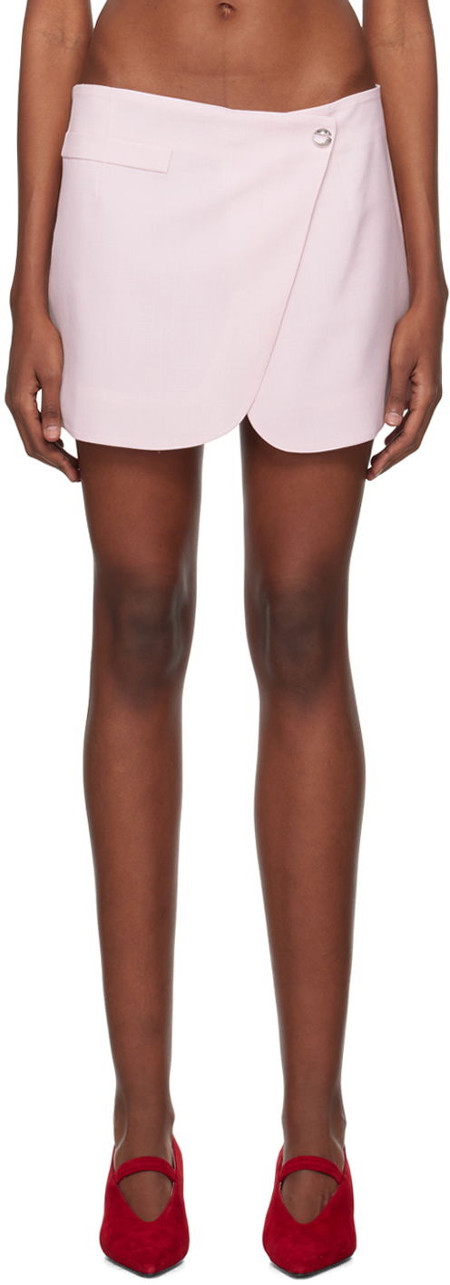 Пола Coperni Coperni Tailored Wrap Miniskirt Розово | COPJ24834, 0