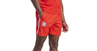Къси панталони adidas Originals FC Bayern Mnichov DNA Shorts Червено | hy3295, 1