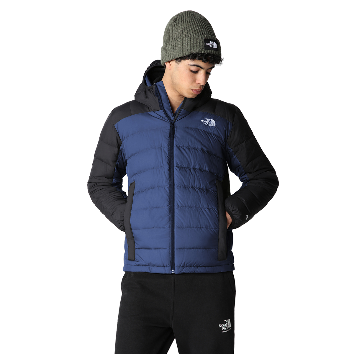 Яке The North Face Lapaz Hooded Down Jacket Синьо | NF0A7WZW8K21, 0
