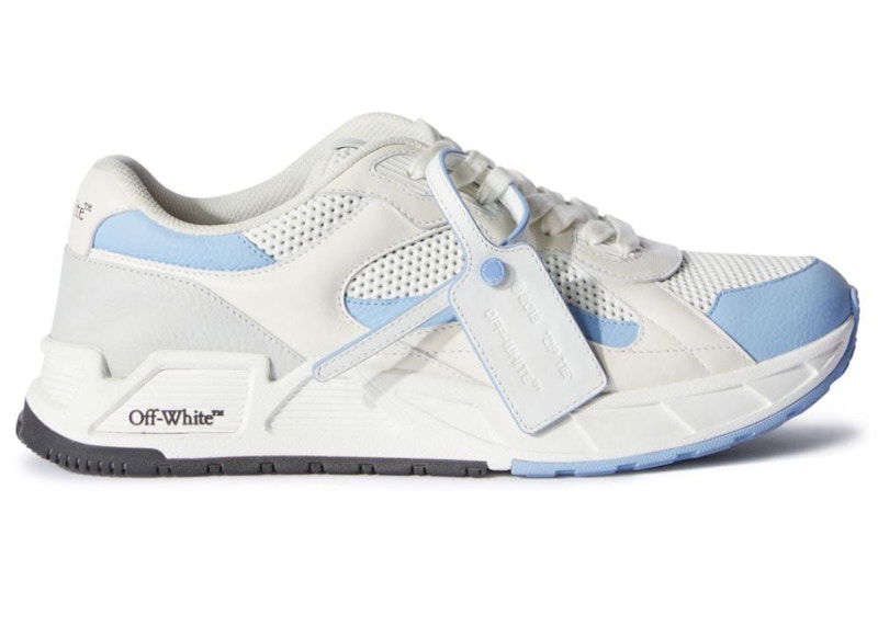 Кецове и обувки Off-White Runner B White Light Blue W Бяло | OWIA285F23LEA0010140, 0