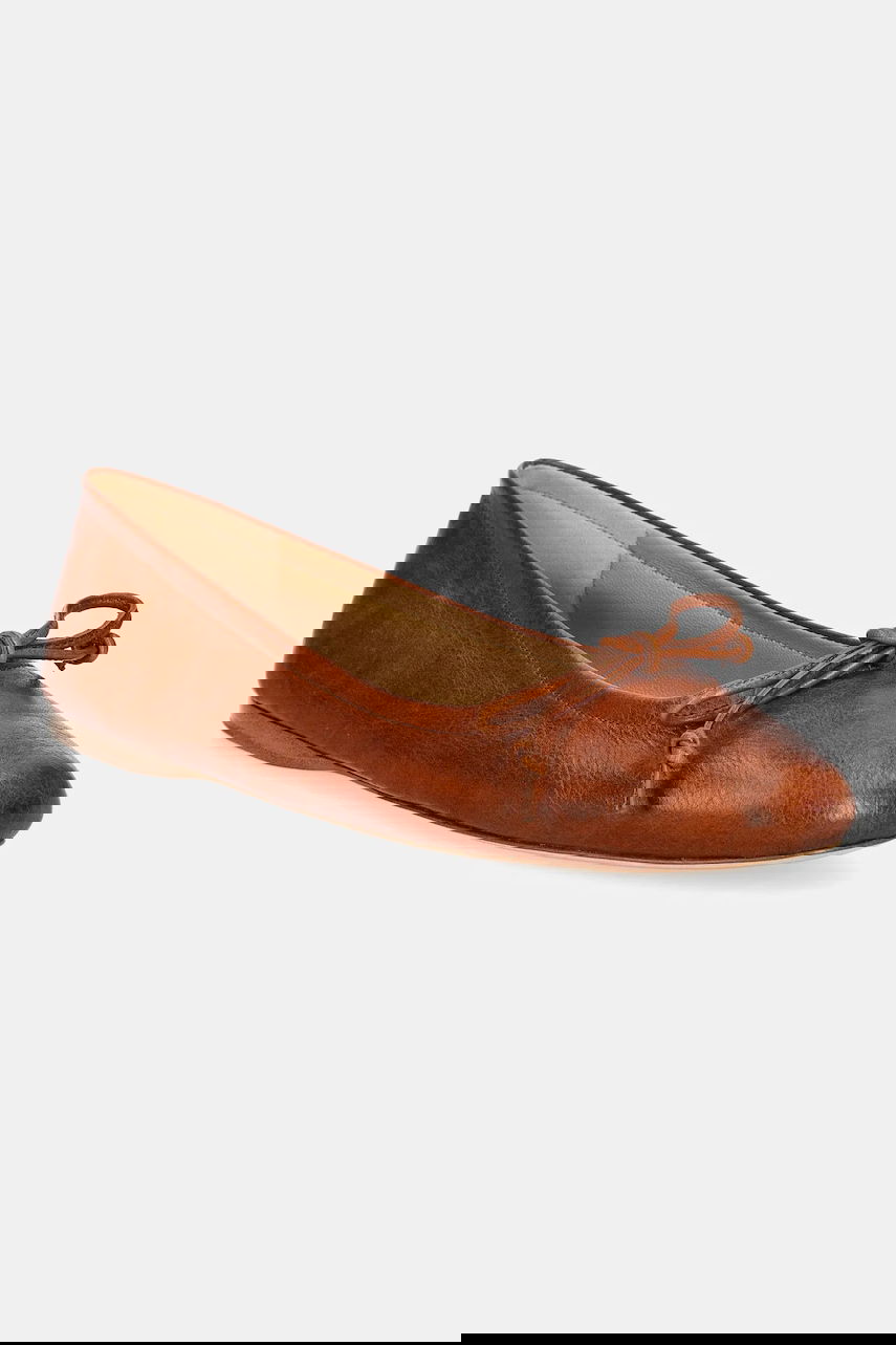 Кецове и обувки JW Anderson JW Anderson Ballerinas with Bow Кафяво | BL0031.LA0323.640, 0