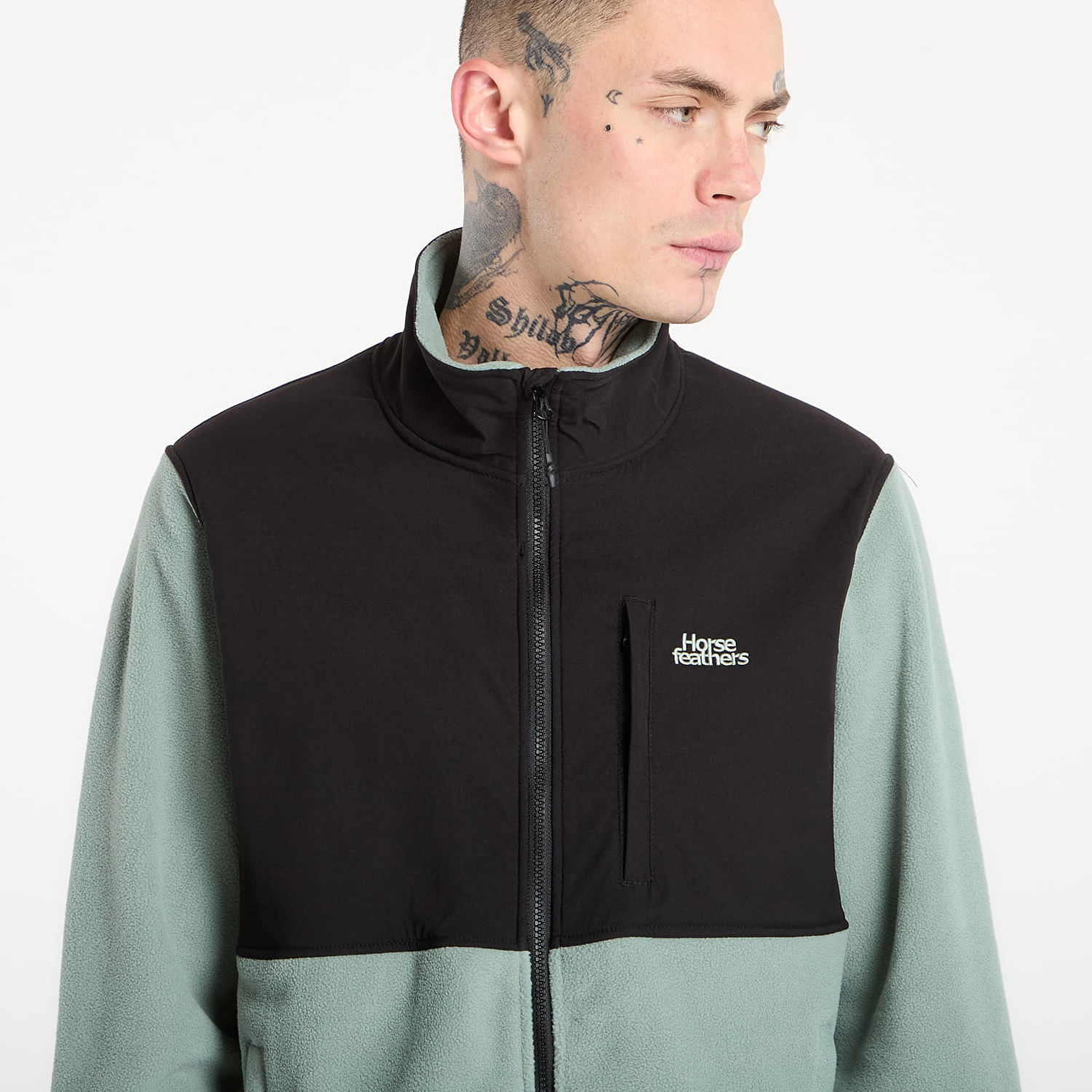 Суитчър Horsefeathers Duval Fleece Sweatshirt XS Зелено | TM083C, 1