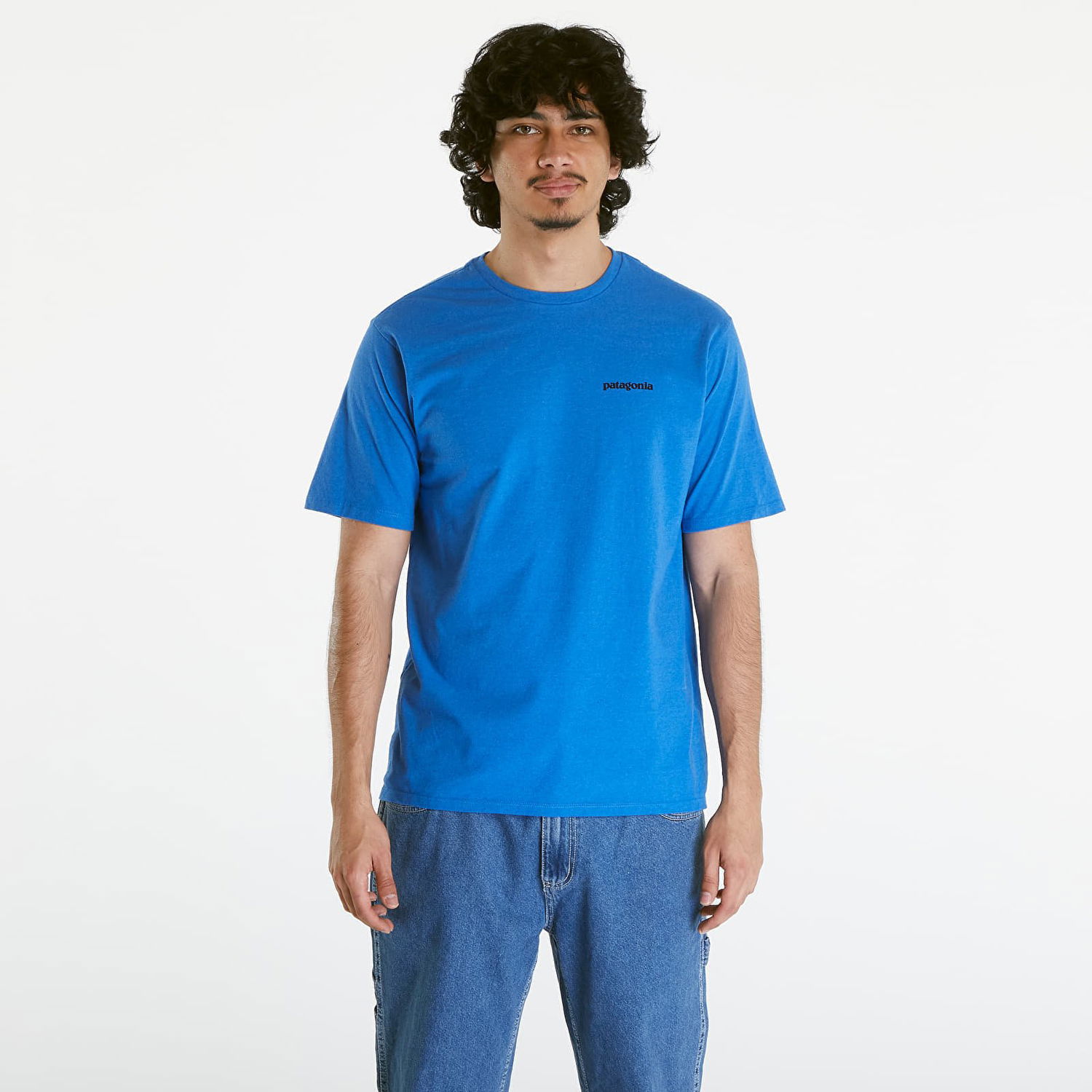 Тениска Patagonia P-6 Logo Responsibili-Tee Vessel Blue Синьо | 38504 POLV, 0
