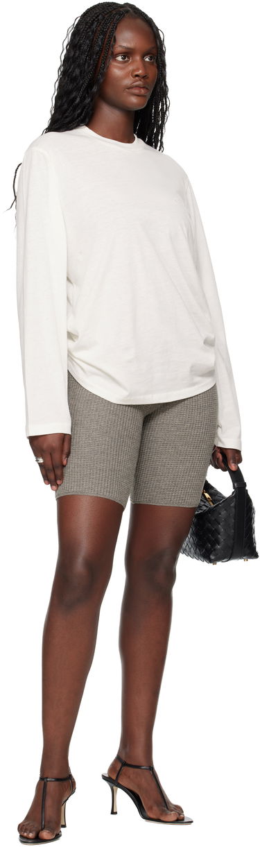 Къси панталони Fear of God Holiday Waffle Biker Shorts Сиво | 192HO257262FW, 3