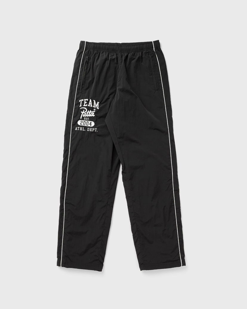 Спортни панталони Patta Team Athletic Department Nylon Track Pants Черно | POC-AW25-4550-365-0003-001