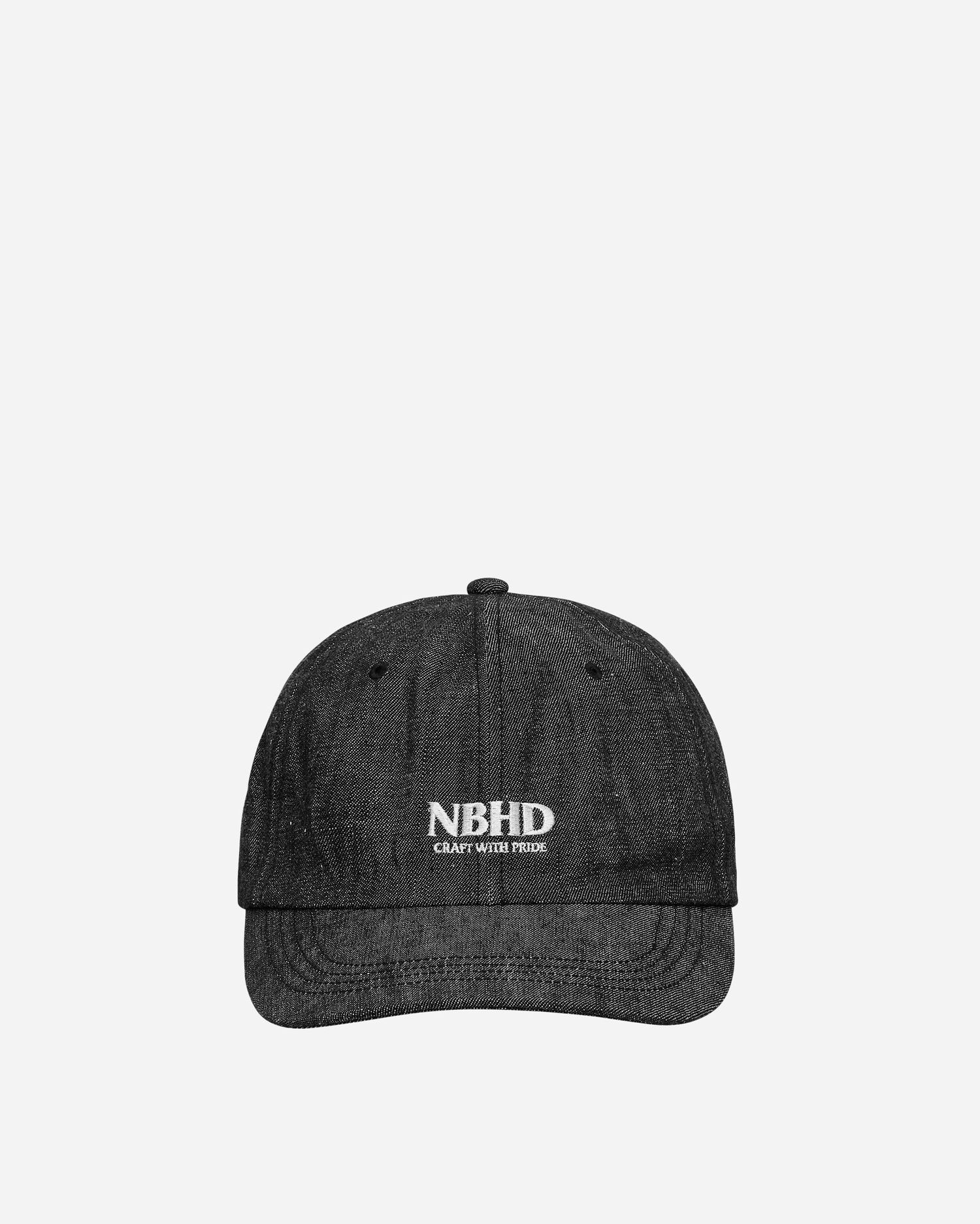 Шапка с козирка Neighborhood Denim Dad Cap Black Черно | 241YGNH-HT05 BK, 0
