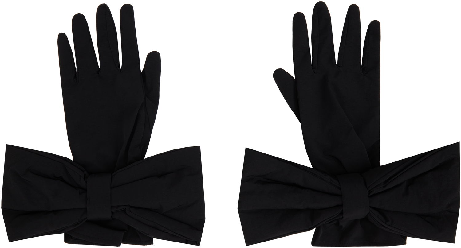 Ръкавици SHUSHU/TONG SHUSHU/TONG Bow Gloves Черно | AW21AC07 PTA031, 0