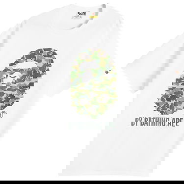 Тениска BAPE A Bathing Ape ABC Camo T-Shirt, Size Large Бяло | 001TEL301007M-WGN, 1