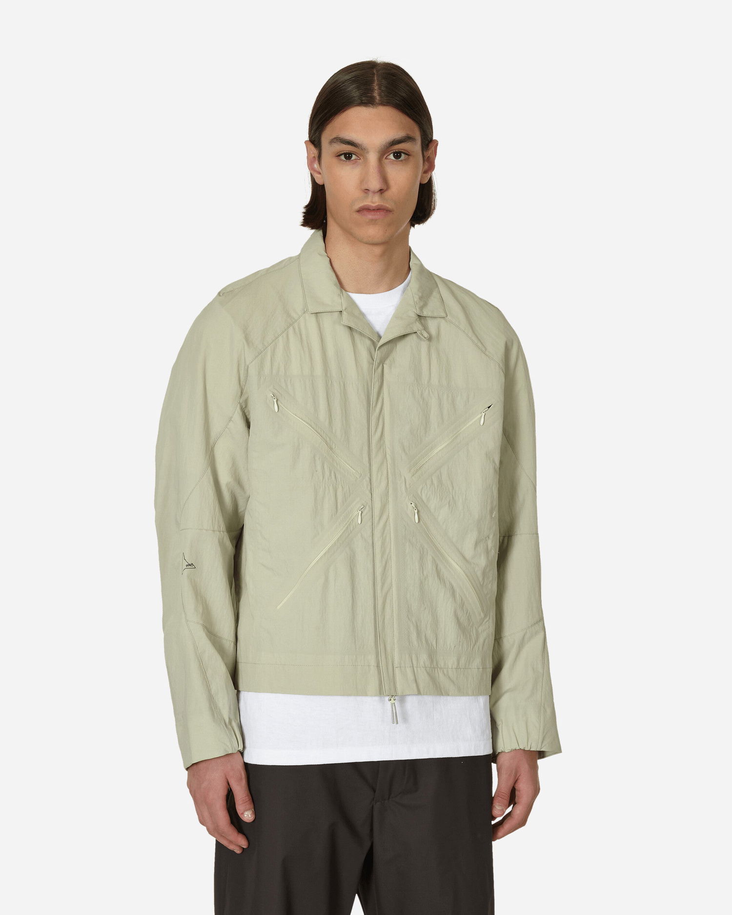 Риза ROA Camp Collar Longsleeve Shirt Alfa Бежово | RBM0028JY03 1236550, 0