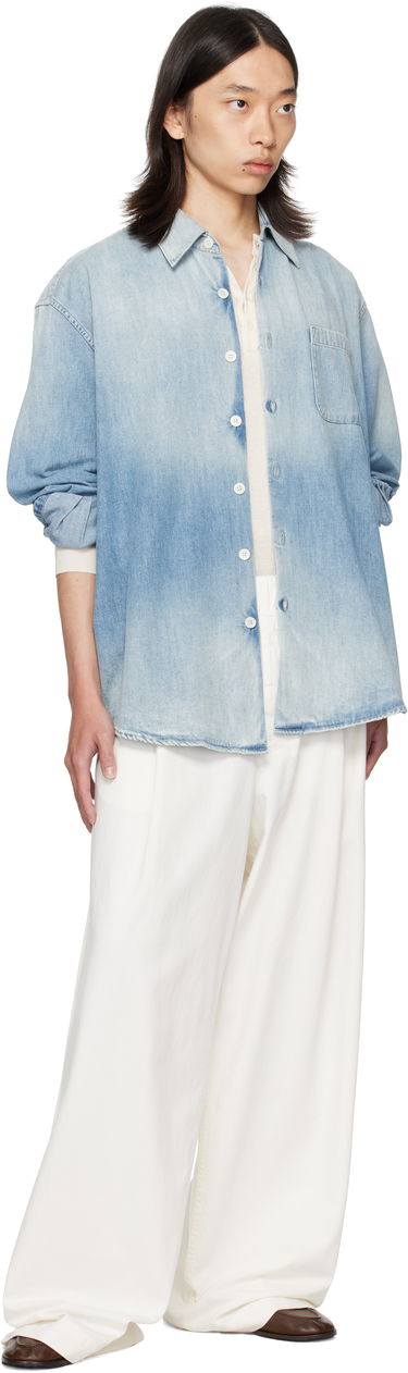 Панталони и дънки Dries Van Noten Dries Van Noten Drawstring Wide-Leg Pants Бяло | 252-020926-2382, 3