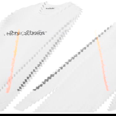 Тениска Acne Studios Etez Sports T-Shirt Бяло | BL0375-183, 0