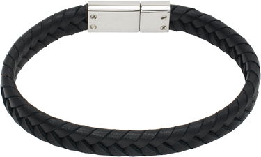Гривна Paul Smith Paul Smith Braided Leather Bracelet Черно | M1A-BRAC-MTWO-79-0, 4