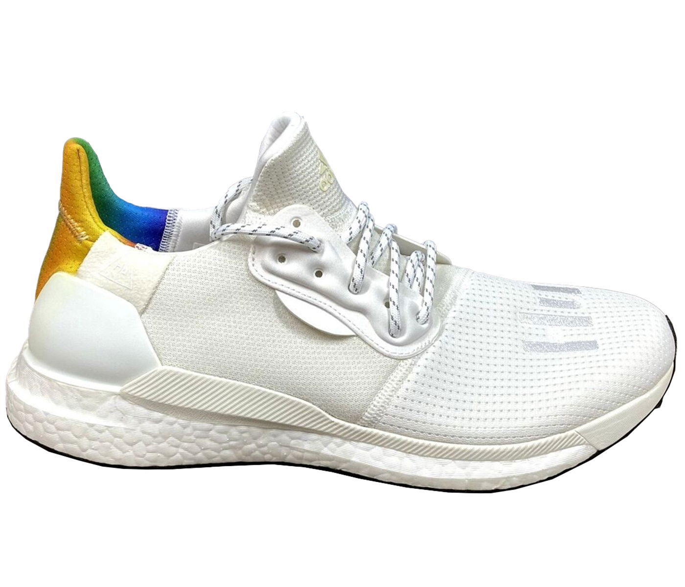 Кецове и обувки adidas Originals Solar Hu Pharrell Williams Pride Бяло | EH0811, 0