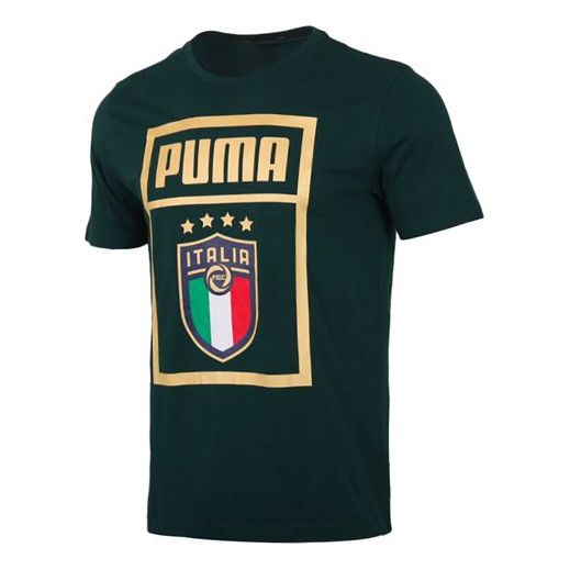 Тениска Puma Puma Italia Tee Зелено | 757504-18