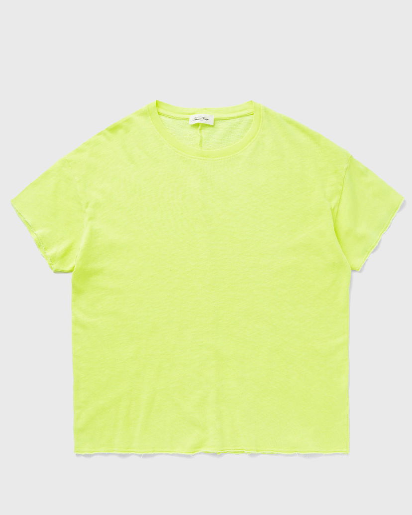 Тениска American Vintage SONOMA TEE Жълто | SON02FGH24-JAUNE-FLUO