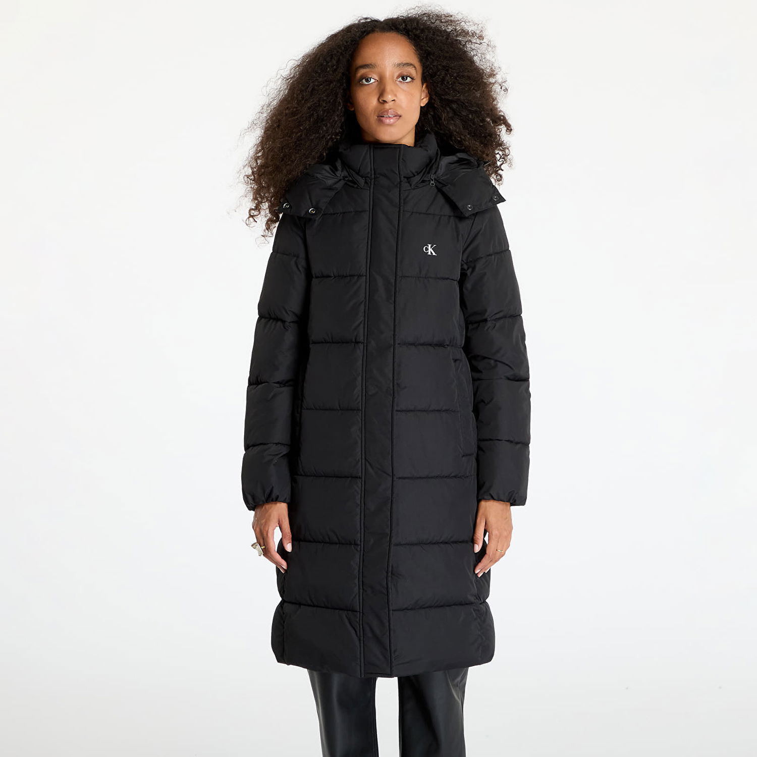 Парка CALVIN KLEIN Monologo Non Down Jacket Black Черно | J20J224104 BEH, 0