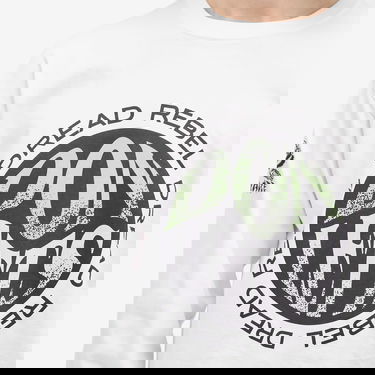 Тениска Neighborhood Neighborhood x Rebel Dread Hardware Long Sleeve T-Shirt Бяло | 242PCRDN-LT01S-WHT, 5