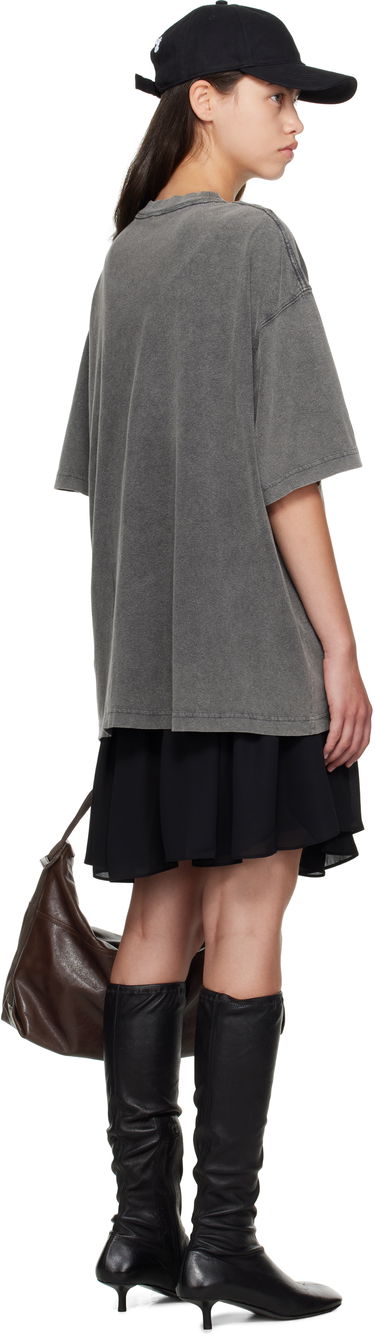 Pокля Acne Studios Acne Studios T-Shirt Minidress Черно | A20836-, 2