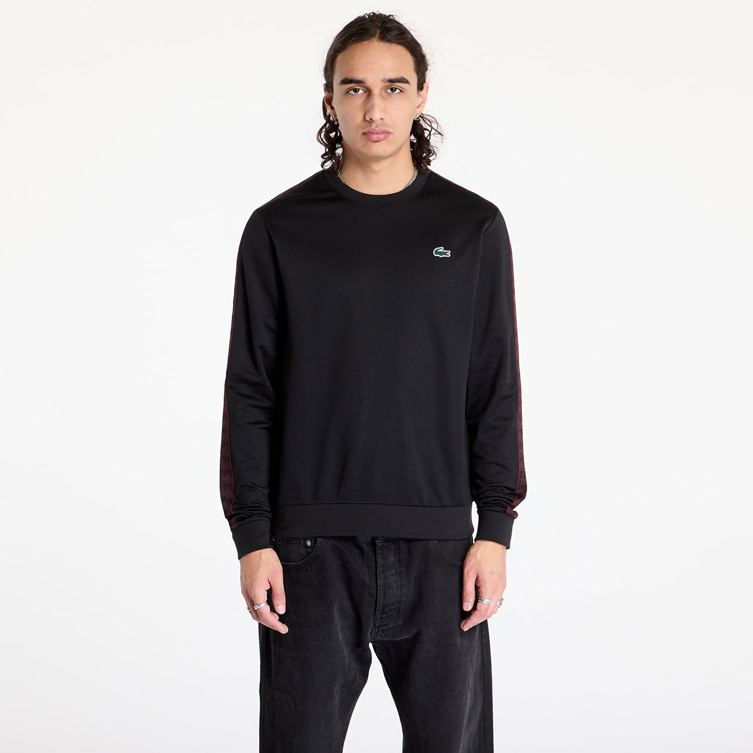 Суитчър Lacoste Sweatshirt Sweatshirts Black L Черно | SH2645 031, 0