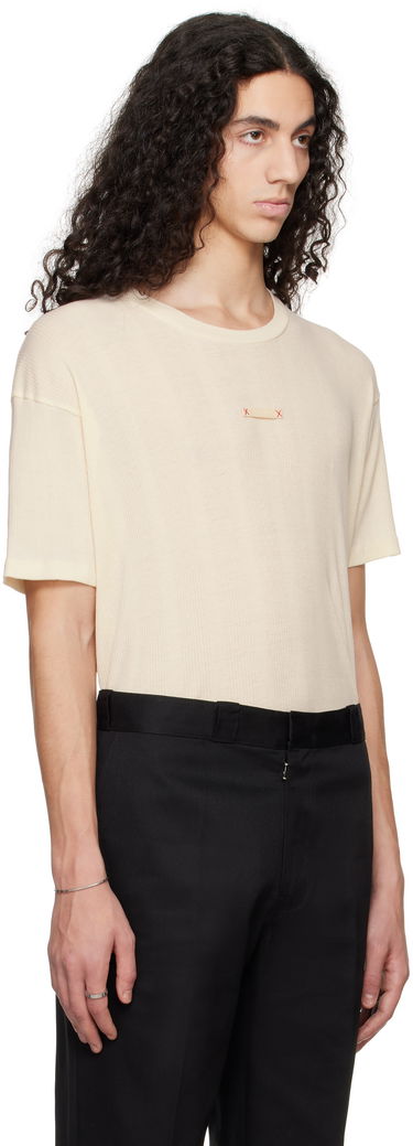 Тениска Maison Margiela Maison Margiela Patch T-Shirt Бежово | S50GC0712 M20060, 1