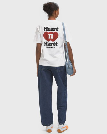 Тениска Carhartt WIP Women's Short Sleeve Heart T-Shirt Бяло | I035259-02.XX, 2