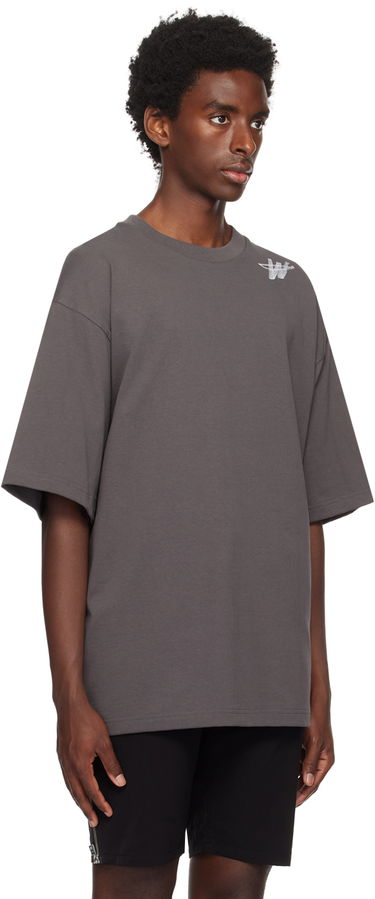 Тениска We11done We11done 'WD' T-Shirt Сиво | WD-TP6-20-073-U-CH, 1